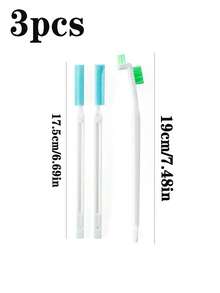 2/3件套多功能厨房清洁刷套装 - 婴儿奶瓶和水杯螺旋刷套装，手动操作无需用电，适合家庭使用，水槽缝隙清洁小刷，长柄厨房清洁刷，保温杯盖缝隙清洁刷，奶瓶缝隙消毒刷套装，奶瓶和婴儿奶杯消毒刷套装 - 彩色 - 查看 11