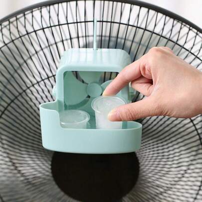 Quạt đá cầm tay - Thiết kế kẹp, vận hành rảnh tay, thích hợp sử dụng tại nhà, văn phòng và ngoài trời | Làm mát tức thì không cần điện | Thiết bị làm mát mùa hè, phụ kiện làm mát di động