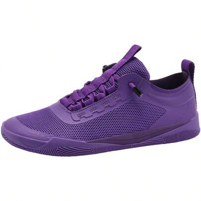 Gewichtheberschuhe Herren Damen Niedriger Schaft, Mesh Obermaterial Flache Sohle Gym Training Kraftdreikampf Deadlift Sneaker, Schnellverschnürung Minimalistische Crosstrainer Schuhe
