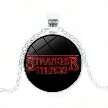 1件时尚宝石吊坠项链，百搭毛衣链，新年/情人节/复活节礼物【款式随机】 - 彩色 - 查看 5