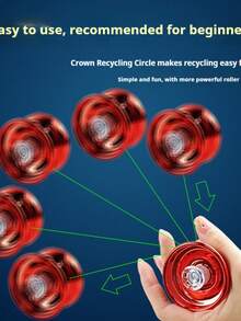 1pc 2026 New Arrival Yoyo, Suitable For Parties, Birthdays, Easter, Graduation Gifts, Simple & Easy To Use - Multicolor - View 4