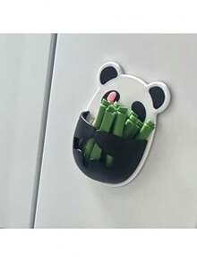 12pcs/Set Cute Panda Themed Bamboo Clips, Reusable And Moisture-Proof, Suitable For Sealing Food Bags And Kitchen Organization - View 4