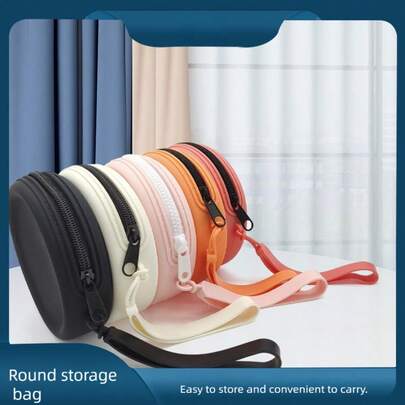 耳机收纳袋，方便携带，送给朋友、家人和女朋友的礼物