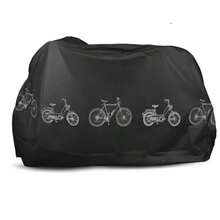 2pcs Waterproof PEVA 3D Bicycle Cover - UV Protection & Breathable Design, Universal Fit For Motorcycle/Electric Scooter - Outdoor Parking, Rain Protection, Long-Term Sun Shading - Motorcycle Rain Cover - Electric Scooter Accessory - All-Weather Vehicle Protection Cover - Commuting Essential - Bicycle Shelter For All Seasons - Multicolor - View 2