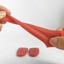 3件套趣味恶作剧道具假舌头，TPR软橡胶材质，万圣节、愚人节恶作剧可伸缩舌头小玩意 - 彩色 - 查看 6