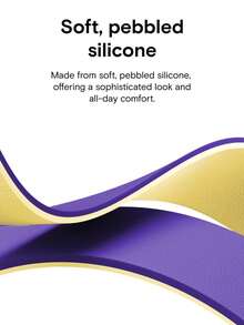 Compatible With Apple Watch Yellow Purple Silicone Strap, Suitable For Series 3/SE/S11/S10/S9/S8/S7/S6/S5/S4/S3 Ultra, Suitable For 38/40/41/42/44/45/46/49mm Watches, Men's And Women's Smart Watch Accessories, Replacement Strap New Year/Valentine's Day. Women's Accessories Men's Accessories Summer Beach Party Gathering Holiday Graduation Season Back To School Student Classmate Gift, - Yellow Purple - View 6