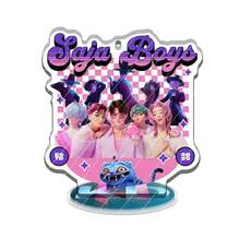 K-Pop Girl Group Merchandise, Chibi-Style Standee - Multicolor - View 14