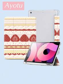 Ốp máy tính bảng và ốp sách điện tử Kindle họa tiết bánh dâu tây, tương thích với iPad thế hệ thứ 10, 11 inch/Air thế hệ thứ 4/Air thế hệ thứ 7/9.7 inch, tương thích với Samsung Galaxy Tab A9 Plus, Kindle (thế hệ thứ 11 - phiên bản 2024) (6 inch), Kindle Paperwhite thế hệ thứ 12 2024. Đây là món quà Giáng sinh tuyệt vời với họa tiết đơn giản và thời trang. - Nhiều màu - Xem 6