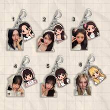 I/VE Merchandise Keychain Accessories - Anyu-Real Yujin, Gaeul, Rei, Liz Keychains - Multicolor - View 10