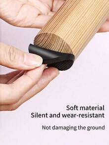 60件加厚桌椅垫、餐垫、椅垫、长凳腿垫、家具保护套、脚套、桌角套、椅子垫、沙发垫，防滑静音 - 方形 - 查看 2