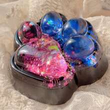 1 đồ chơi bóp 5x4 inch, đồ chơi mềm hình bàn chân mèo lớn, đồ chơi bóp giảm căng thẳng dễ thương, đồ chơi nhồi Pinata, quà tặng cho trẻ em và người lớn - Nhiều màu - Xem 11