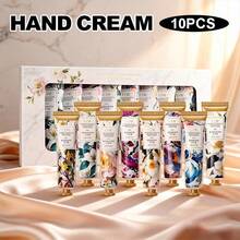 香氛护手霜礼盒套装，滋养保湿，24小时长效保湿，是送给朋友、丈夫的理想圣诞礼物，也适合旅行和馈赠，护肤佳品 - 10PCS護手霜 - 查看 8