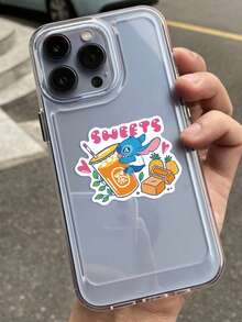 40pcs Disney Stitch Stickers Party Favors Stitch Cartoon Stickers Waterproof Vinyl Stickers - Blue - View 6