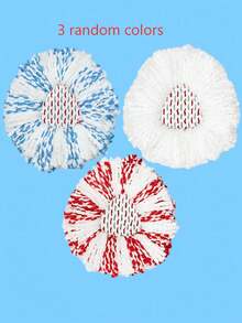 [Microfiber | Deep Cleaning] 3 PiecesMicrofiber Mop Head Replacement | Home Times, Deep Cleaning, Machine Washable | Compatible With O-Cedar/Viledo EasyWring Spin Mop, Dual-Tank Series Mop Head Replacement, Easy To Replace, Compatible With Dual-Tank Systems - Multicolor - View 1