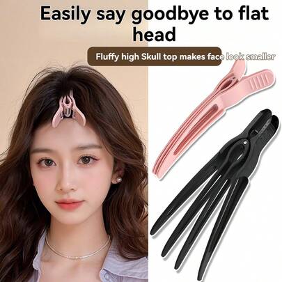 Styling Hair Clips, Increase Hair Volume Hair Accessories, Root Lifting Hair Clips, Suitable For Styling, Shaping, Partitioning, Hair Salon, Trimming, Fine Soft Hair, DIY Hair Accessories, Root Volume Hair Clips, Creating Soft Wavy Hair Clips. Non-Slip Woven Hair Clips (Suitable For Fine Soft Hair). Positioning Partition Hair Clips. Suitable For Women, Men, Brides, Mothers, Professionals, Office, Gym, Beach, Weddings And Parties