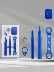 BILLINGS 渔线轮维护工具套装 - 轴承销拆卸器、线杯拆卸扳手、铝合金维修套件，适用于纺车轮和鼓式渔线轮的维护 - 彩色 - 查看 12