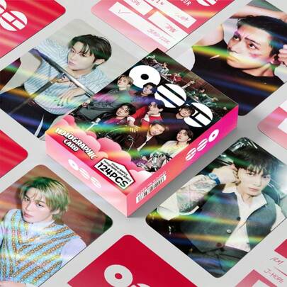 2026 ARIRANG Album HD Double-Sided Laser Holographic Photocard KPOP Collection Gift, RM Jin J-Hope Jimin V 2026 ARIRANG Album HD Double-Sided Laser Photocard Gift For ARMY Collection, Multifunctional Practical HD Double-Sided Character LOMO Collectible Card, Can Be Kept Or Decorated, A Thoughtful Gift For Fans And Friends