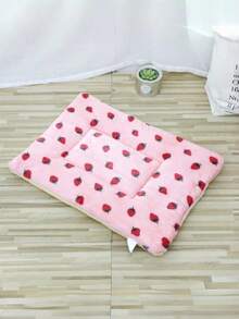 1pc Universal Soft & Warm Plush Pet Mat, Comfortable Sleep Pad, Essential Pet Comfort Accessory - Multicolor - View 9