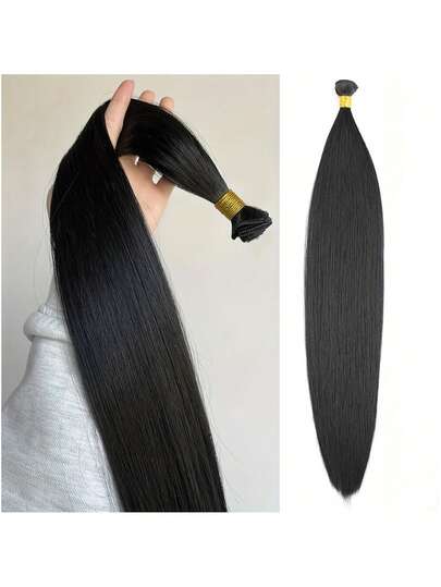 Women's 30" Straight Hair Weave Bundles Natural Black For Women-Looking Ends Black Hair Extensions For All Users 1 Pc/ 3 PCS Bundles 8-30 Inch Unprocessed Straight Human Hair Weave For Women - Natural Black Hair Bundles With Perfect For Natural Look Or Styling Real Natural Black Hair Weave Bundles For Women Volume/Length For Release & Extensions Natural Color Hair Extensions Weave Natural Black Color Hair For Women Daily Vacation Holidays