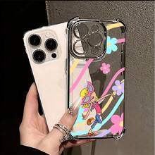 Phone Case - Cartoon Lizzies Mcguire Phone Case Compatible With For  Models 17, 16E, 16, 15, 14, 13, 12, 11 Mini, Pro, Max, Air, X, XR, XSMAX, 8, And 7 Plus.It Features A Transparent, Soft Back Cover Designed To Prevent Fallsfunda Para  17 Pro Forros Para  Cheap  17 Case - 混合顏色 - 查看 5