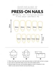 Bộ 5 miếng dán móng tay tự làm, nhiều kiểu dáng và màu hồng, hình dáng dài/ngắn, hạnh nhân, oval, vuông, hình quan tài, phù hợp cho bé gái, phụ nữ, lễ hội và tiệc tùng. - Nhiều màu - Xem 6