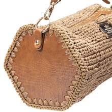 2pcs Crocodile Texture Weaving Bag Accessories Set, Handmade Adjustable Bag Strap Hardware, Side Fixing Metal Fittings Set, Suitable For Woven Bags, Straw Bags, Rattan Bags, Bucket Bags And More - Multicolor - View 6