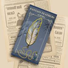 1pc Elegant Feather Design Metal Bookmark, Stationery Gift, School Supplies, Back To School Season - Multicolor - View 10