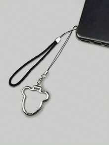 Aluminum Alloy Phone Lanyard Ring Holder Stand, Finger Ring Phone Holder, Metal Desktop Accessory - Multicolor - View 2