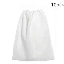 5件装一次性SPA浴袍无纺布浴巾一次性SPA浴袍浴袍桑拿浴裙排汗蒸汽浴 - 白色 - 查看 10