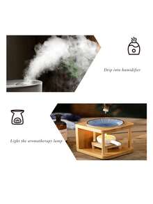 1个/2个装香薰精油扩散器，香薰精油加湿器，适用于办公室和家庭，营造居家放松氛围，卧室氛围，节日礼物 - Mist - 查看 6