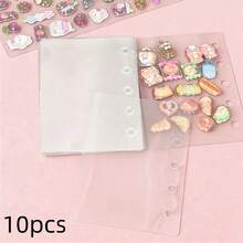 Giấy PET trong suốt hai mặt khổ A5/A6/A7/M5/A8, Giấy phân trang bìa cứng dày, Giấy phân trang sổ tay, Sổ tay, Giấy rời, Giấy dán, Nhãn dán bong bóng pha lê, Sổ dán bìa cứng, Giấy rời dày, Giấy dán thay thế, Sổ dán bìa cứng, Giấy dán pha lê dập nổi 3D, Giấy phân trang sổ tay, Giấy đựng hồ sơ, Sổ dán. - Giấy chống dính hai mặt trong suốt - Xem 15