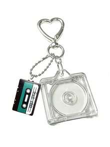 Móc khóa acrylic hình album CD thiết kế ngôi sao, mặt dây chuyền tự làm cho túi xách, tai nghe, móc khóa album CD mini, móc khóa acrylic, mặt dây chuyền album thu nhỏ dành cho người hâm mộ, quà tặng sinh nhật - Nhiều màu - Xem 13