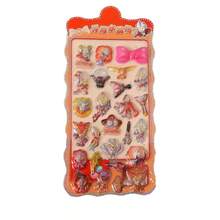 3D卡通贴纸、可爱浮雕贴纸、宝石水晶贴纸 - 彩色 - 查看 5