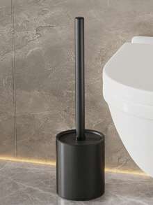 不锈钢镀金马桶刷及刷架套装，拉丝金浴室配件，马桶刷及刷架，浴室马桶刷，拉丝金马桶把手，马桶刷浴室装饰，秋季装饰 - 彩色 - 查看 4