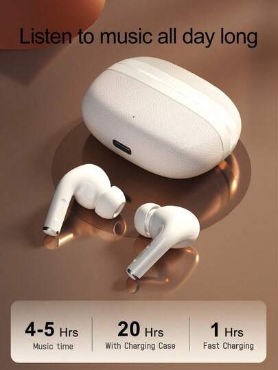 SZLWSM True Wireless Bluetooth Earbuds, In-Ear Headphones, Sports Earphones, High-Fidelity Sound Quality, Deep Bass, Premium Design, Built-In Microphone, Compatible With IOS And Android, Suitable For Sports, Fitness, Travel, Yoga, Running, Cycling, Gaming, Music And More