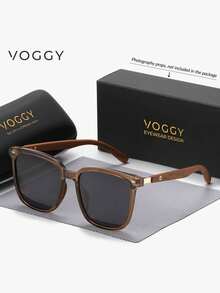 Kính trang trí phân cực TR kim loại nhẹ thời trang tối giản retro cỡ lớn của VOGGY, dành cho nam và nữ, thích hợp cho thể thao, lái xe, ngoài trời, đạp xe, câu cá, ngày lễ, du lịch, tiệc tùng, trang trí, quà tặng - Kiểu B - Xem 16