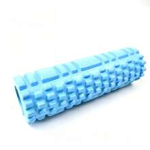 Con lăn tập yoga bằng xốp 25,5cm, dùng cho tập thể dục, rèn luyện cơ bắp, Pilates, thể thao, massage, tập luyện điểm kích thích, tập luyện tại nhà, phòng tập thể dục. - Màu Hồng Tươi - Xem 4