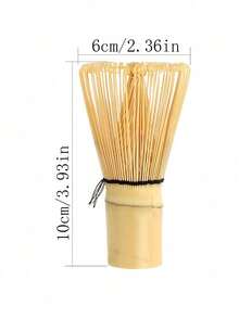 1 Set Bamboo Matcha Whisk Holder, Matcha Scoop, Japanese Matcha Songdai Tea Ceremony Tools, Matcha Accessories, Matcha Utensils - Multicolor - View 2
