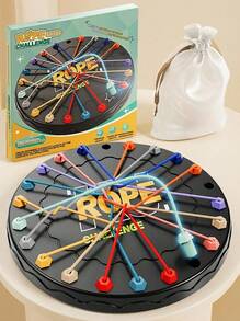 POKOJA LAND Untie The Knot Board Game, Puzzle Game, Desktop Game, Interactive Party Game For Festivals, Birthdays And Celebrations, Party Gift - 1 Piece Of Rope Untying Game Chess - View 2