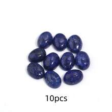 2-10pcs Natural Lapis Lazuli Flat Back Cabochon , Oval Stone - Lapis Lazuli - View 12
