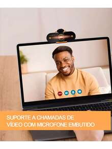 Webcam - Webcam With Autofocus, Adjustable Mini Webcam | USB Extension Cable HD Webcam For Laptops, Live Streaming, Computers, With Microphone And Speaker, Suitable For Zoom Meetings, Desktop Computers, Etc. - View 8