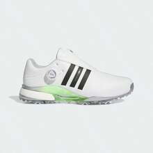 Adidas Men's TOUR360 24 BOA Golf Shoes With Rotary Closure - White - View 3