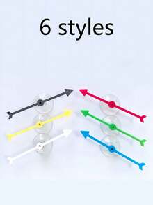 1pc Suction Cup Spinning Wheel Roulette, Interactive Educational Auxiliary Tool For Preschool Phonics, Classroom Activities, Tabletop Games, Children Learning Games - Multicolor - View 9