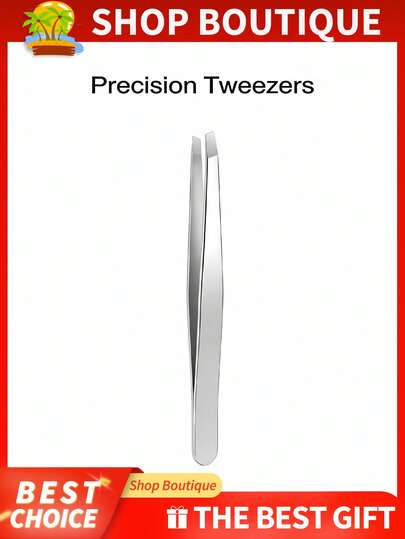 1/3/5pcs Stainless Steel Angled Tip Beauty & Nail Care Tools