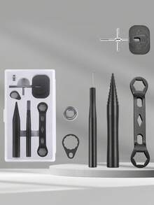 BILLINGS 渔线轮维护工具套装 - 轴承销拆卸器、线杯拆卸扳手、铝合金维修套件，适用于纺车轮和鼓式渔线轮的维护 - 彩色 - 查看 11