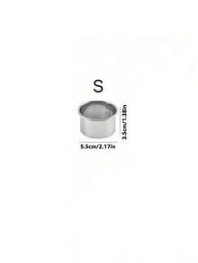 5-Piece Stainless Steel Dumpling Skin Cutter Set, Round Cookie Cutter, Multi-Function Dough Round Cutter Suitable For Baking, Dumplings, Empanadas, Ravioli And Pastries - Multicolor - View 15