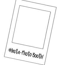 Large Social Media Style Photo Booth Prop Selfie Frame Only Insta Photo Booth For Get-Together Corporate Event Birthday Wedding Partiesoll - Instaphoto Booth - View 4
