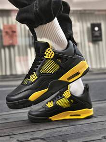 New Casual Sports Shoes For Men And Women, Styish And Breathable, Perfet For Outdoor Sports, $Hopping, Walking, Chrstmas, Irthdays, And As A Gift. - 黑色 - 查看 6