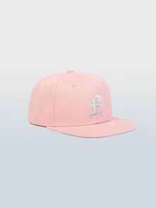 1pc Unisex Hip Hop Baseball Cap With Letter R Embroidery Design, Adjustable Dad Hat And Baseball Cap, Suitable For Outdoor Sports, Travel And Running, Multi-Color Options - R - View 10