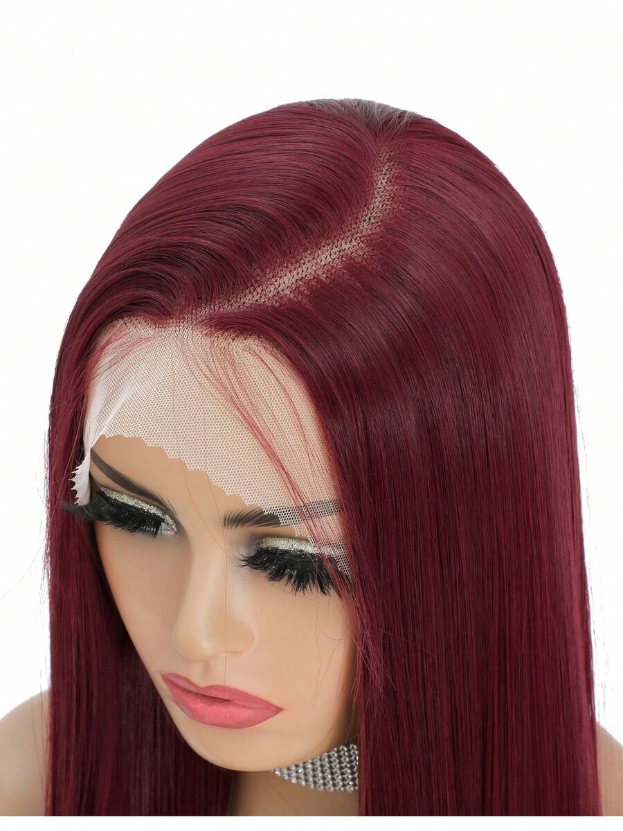 99j Burgundy Bob Wig Human HaIr Wigs 13x4 Lace Front Wigs For Black Women Straight Burgundy Human Hair Pre Plucked 180% Density Transpaent Lace Frontal Wig